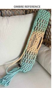 Macrame yoga mat bag