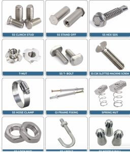 Stainless Steel Hex Nuts Bolts