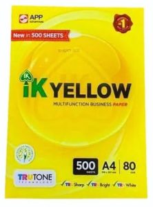 IK Yellow A4 Copy Paper