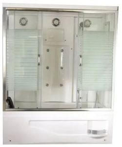 Rectangular Glass Steam Shower Cabin