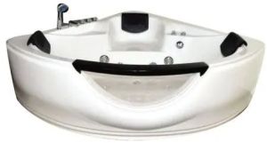 White Acrylic Jacuzzi Bathtub