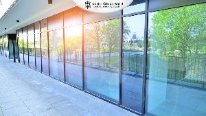 Badri Glass Mart Aluminium Glass Partitions