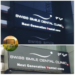 3D Cast Acrylic LED Sign Board