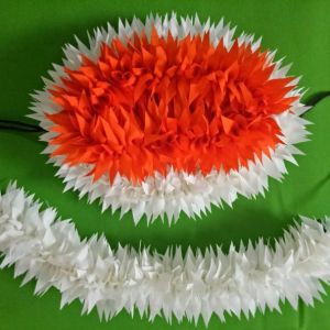 Indian classical dance hair flowers