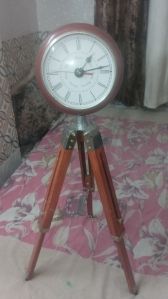 Premium Prem sheesham wooden heavy stand clock