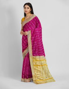 satin silk saree