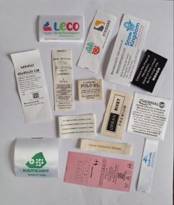 printed garment labels