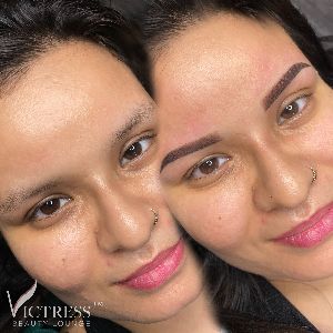 microblading ombre powder eyebrows tattoo training