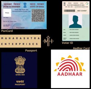 Aadhar Card Pan Card Voting Card