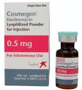 Dactinomycin Lyophilized Cosmegen Injection