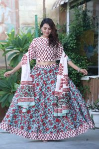 Cotton Lehenga Choli