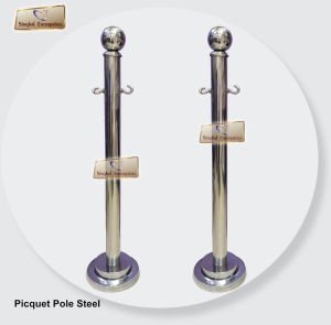 stainless steel pole