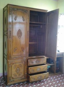 Walnut Wooden Wardrobe