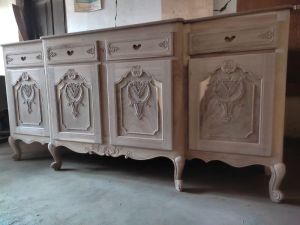 Brown Wooden Side Board