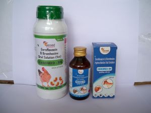Enerofloxacin Bromhexine Oral Syrup