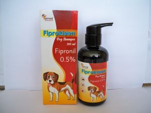 Fipronil pets shampoo