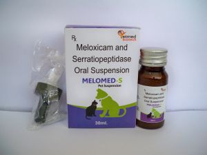 Meloxicam and Serratiopeptidase oral suspension