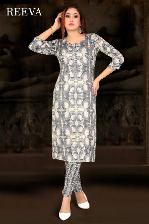 Cotton Kurti Pant Set