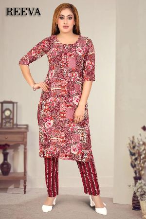 Cotton Kurti Pant Set