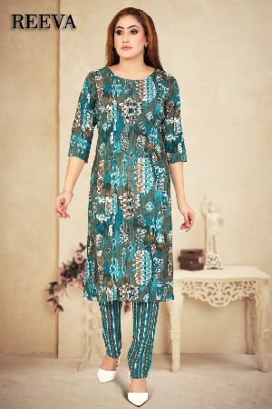 Cotton Kurti Pant Set