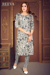 Cotton Kurti Pant Set