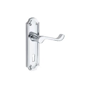 Vestal Mortice Zinc Handle On Zinc Backplate - VZZB-005