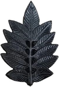 Leaf Black Antique Iron Door Knocker