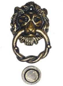 Lion Iron Door Knocker