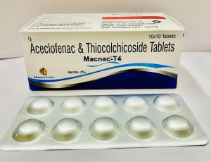 ACECLOFENAC 100MG+THIOCOCHICOSIDE 4 MG