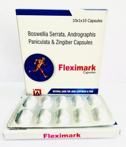 BOSWELLIA SERRATA 100MG+ANDROGRAPHIS PANICULATA 250MG +ZINGIBER 50MG