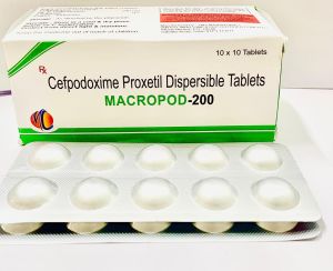 CEFPODOXIME PROXETIL 200MG (DISPERSIBLE TAB)