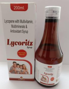 LYCOPENE VIT A C VIT E SELENIUM ZINC MANGANESE SYRUP