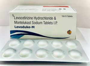 MONTELUKAST SODIUM LEVOCETRIZINE DIHYDROCHLORIDE TABLETS