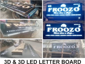 3d Led Letter Board