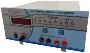 10 Ampere Micro Ohm Meter