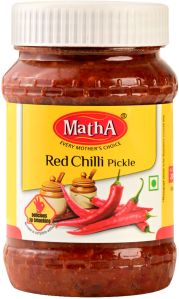 Matha 200g Red Chilli Pickle