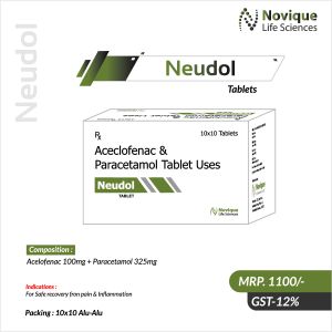 Aceclofenac 100 Mg + Paracetamol 325 Mg