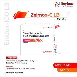 Amoxycilin 250mg + Cloxacilin 250mg + Lactic Acid