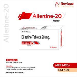 Bilastine 20 Tablets