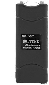 801 Type Super voltage Self-defense Stun Gun With LED Emergency Light