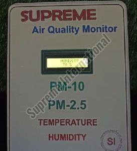 aqi pm 10 labs air quality monitor display