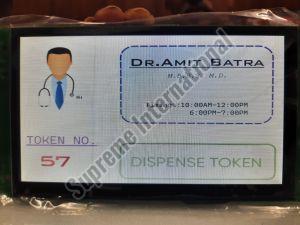 IP Based Token System Display