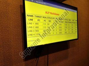 Smart LED Andon Display System