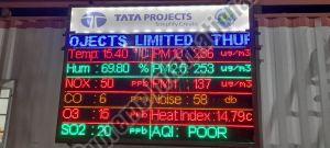 Automatic AQI Display Board