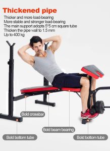 IRIS Fitness 38 In 1 Multifunctional Weight Bench