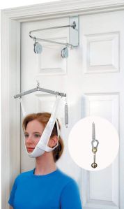 NeckEase Overdoor Pulley - Effortless Neck Relief and Rehabilitation with Overdoor Convenience