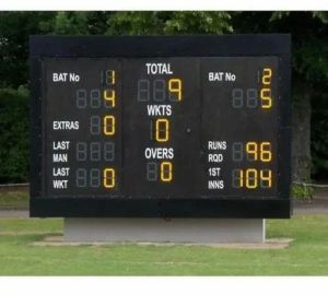 LED Cricket Score Board