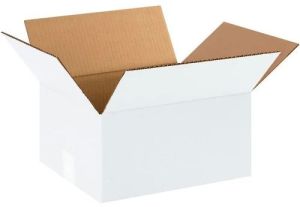 White Paper Corrugated Box