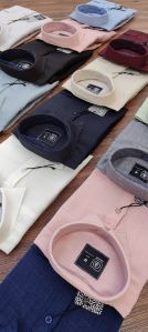 Mens Cotton Linen Shirt