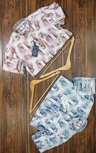 Mens Designer Printed Shirt